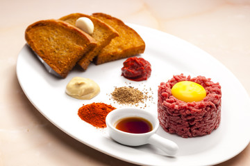 sirloin steak tartare