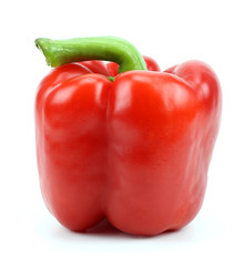 Sweet pepper isolated on a white background