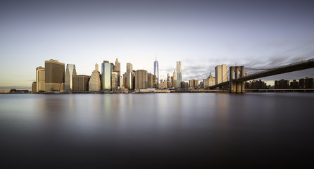 Manhattan sunrise, New york