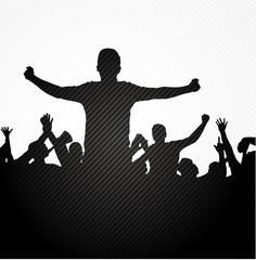 Advertising banner for sports championships