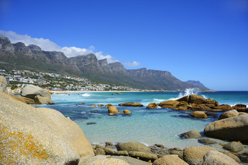 Camps Bay and Twelve Apostles Mountains © dalchemist27