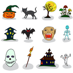 Icons for Halloween