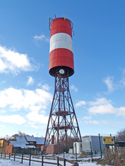 Small beacon in the Kaliningrad region