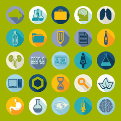 Set of medical icons