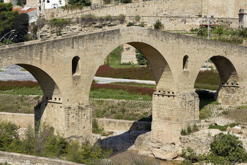 Old bridge in Manresa