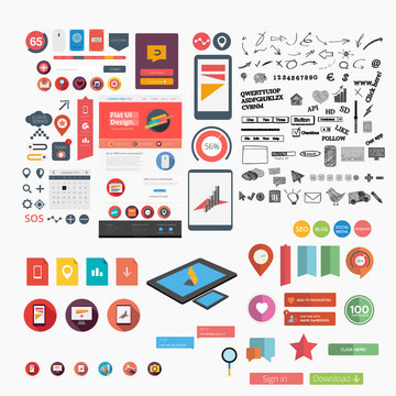 Huge collection of web graphics