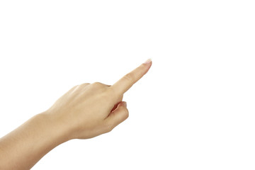 pointing the finger