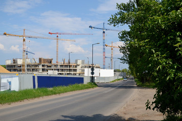 Budowa hali sportowej © Artur Henryk