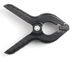 Obraz premium Clamp Studio Clip on White background