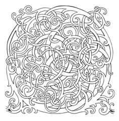 Brainteaser loop vector labyrinth