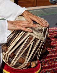 Traditional indian tabla drums