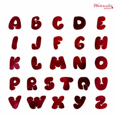 Vector hand drawn Alphabet