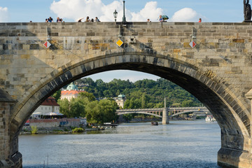 Charles bridge in Prague