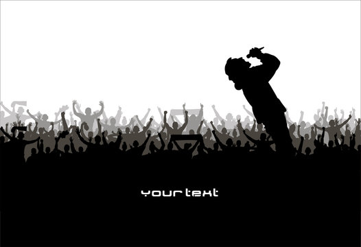 Poster for music concert.