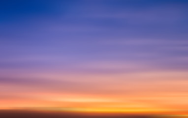 Blur of sunset sky illustration