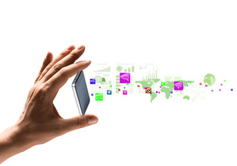 Presentation of gadget