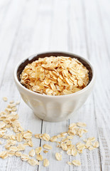 Oat flakes