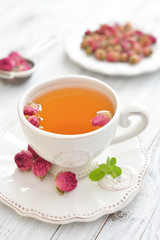 Rose tea