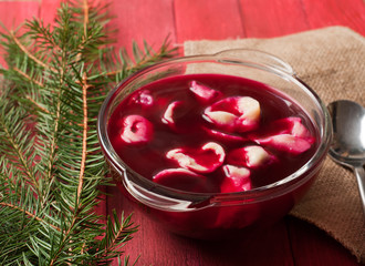 Red borscht