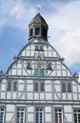 Fototapeta na wymiar Rathaus in Butzbach
