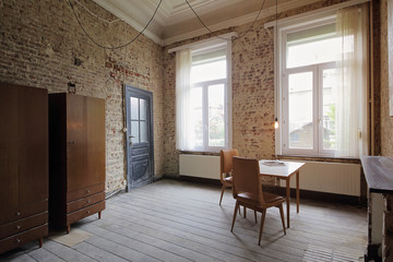 intérieur brut contemporain