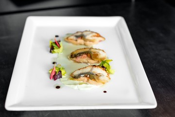 Delicious gourmet food