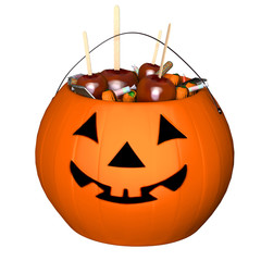 Candy bucket, halloween pumpkin