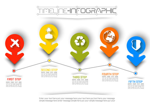 TIMELINE INFOGRAPHIC NEW STYLE  9