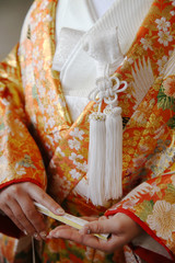 Naklejka premium 色打掛