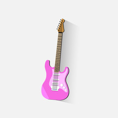 Fototapeta premium Vector guitars icon