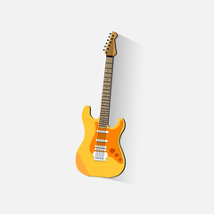 Fototapeta na wymiar Vector guitars icon