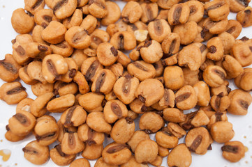Fototapeta na wymiar Corn nuts. Close up.