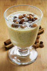 Creamy smoothie drink