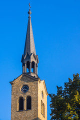 Tower of the Church of the Resurrection of the Lord in Katowice