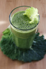 Green smoothie drink