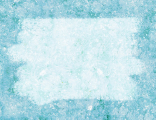 Ice background with place for the text