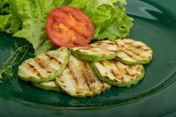 Grilled zucchini