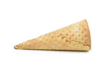 blank crispy ice cream cone