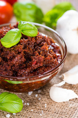Fresh made Tomato Pesto