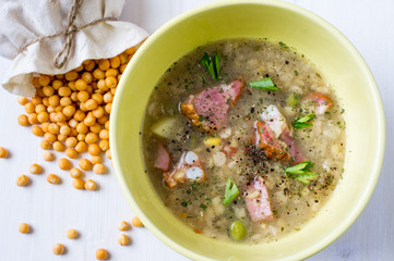 Split pea soup