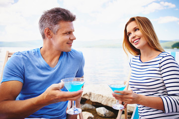 Martini on the beach