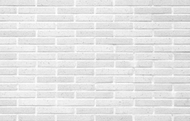 White grunge brick wall background