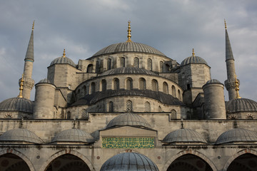 Fototapeta na wymiar the Blue Mosque (Sultan Ahmet)