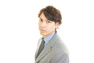 笑顔のビジネスマン