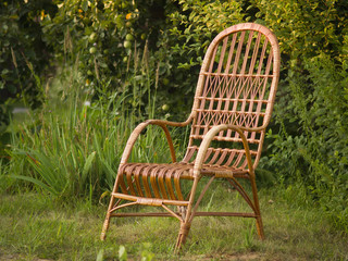 wicker chair