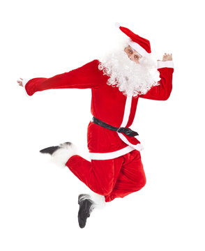 Santa Claus Jumping