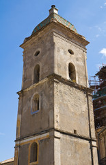 Fototapeta na wymiar Church of St. Maria Maddalena. Morano Calabro. Calabria. Italy.