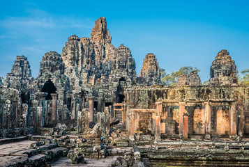 prasat bayon temple Angkor Thom Cambodia