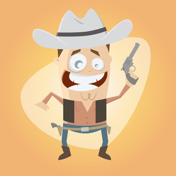 cowboy western revolver