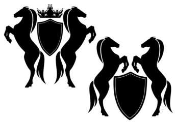 horse shields design